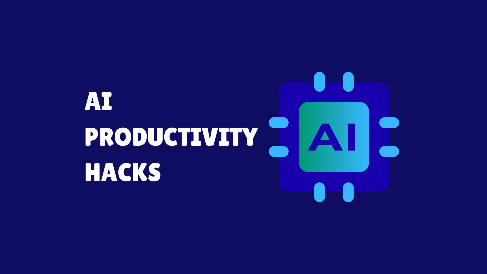 AI tools productivity